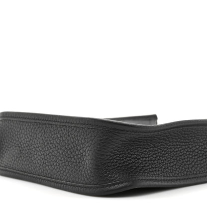 Hermes Taurillon Clemence Evelyne TPM Black 9 of 10