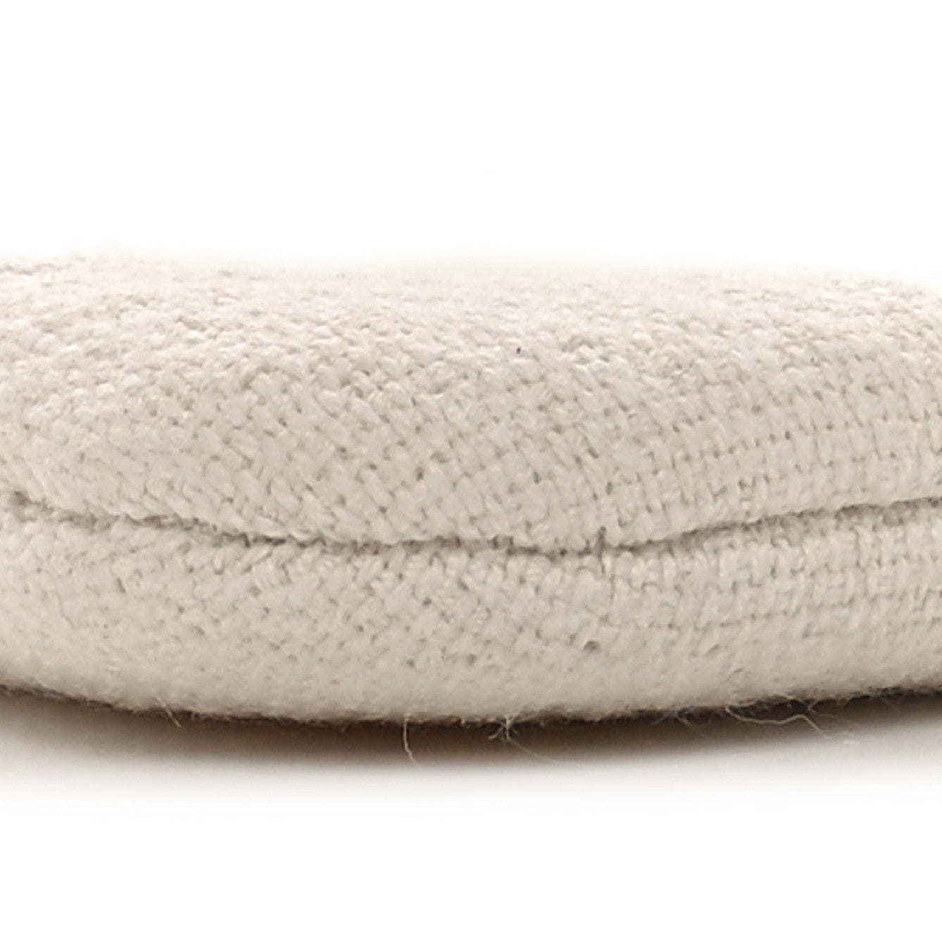 Chanel Canvas Deauville Cosmetic Pouch Light Beige 8 of 9