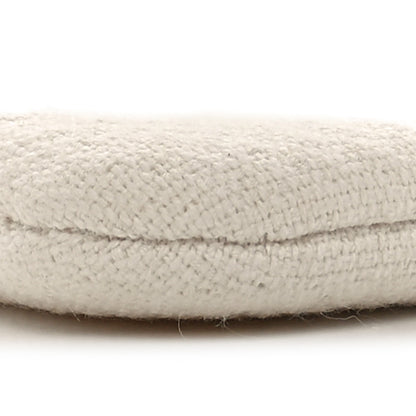Chanel Canvas Deauville Cosmetic Pouch Light Beige 8 of 9