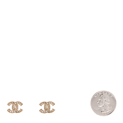 Chanel Pearl CC Earrings Gold 2 of 4