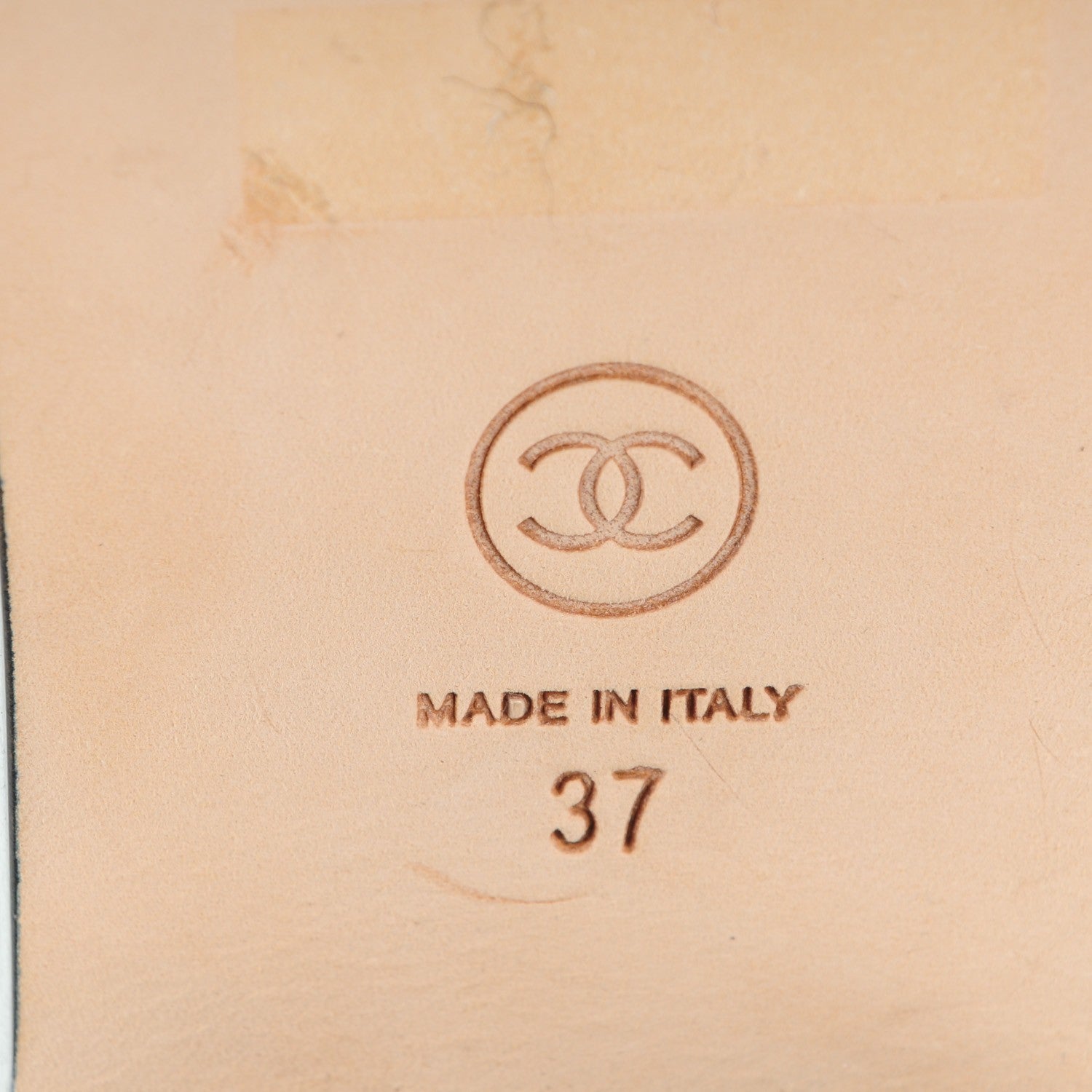 Chanel Calfskin CC Wyoming Knee High Boots 37 Dark Brown 9 of 9