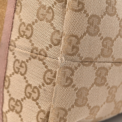 Gucci Monogram Medium Jolicoeur Tote Metallic 13 of 13