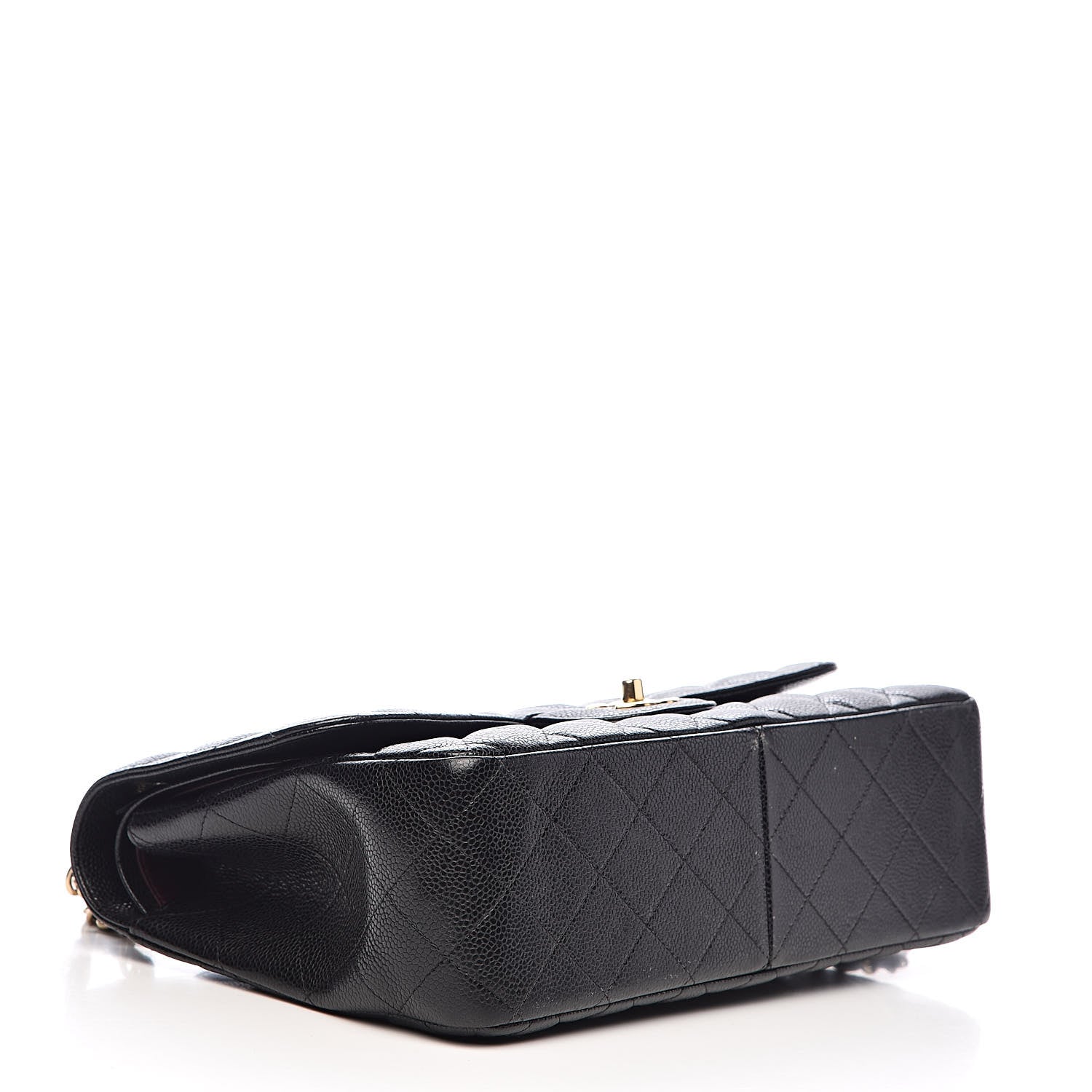 Chanel Caviar Quilted Jumbo Double Flap Black 4 of 14