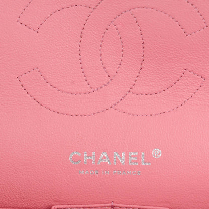 Chanel Lambskin Quilted Medium Double Flap Light Pink 7 of 11