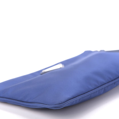 Prada Tessuto Nylon Saffiano Wristlet Bluette 6 of 8