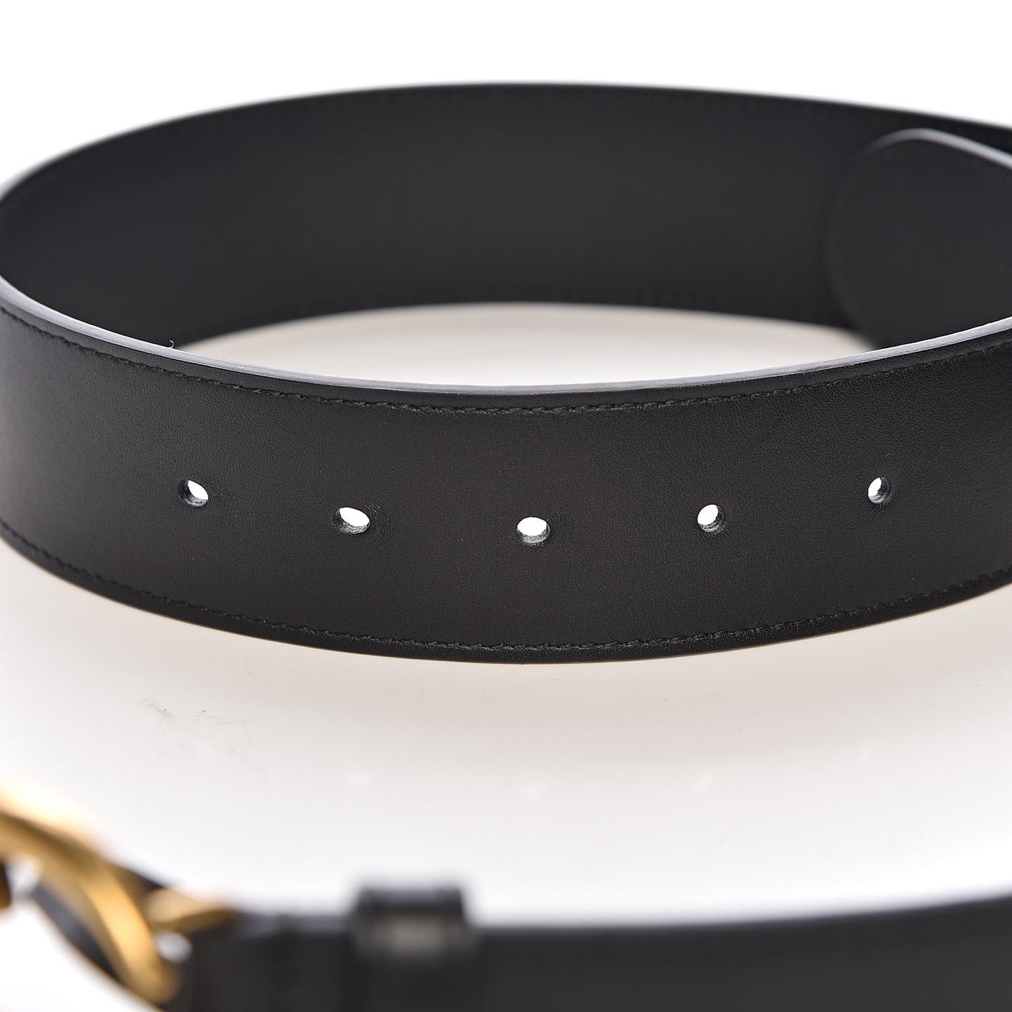 Calfskin Double G 40mm Belt 80 32 Black