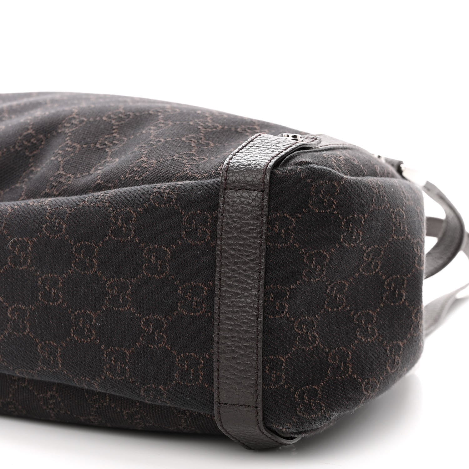 Gucci Monogram Medium Abbey Shoulder Bag Chocolate 9 of 12