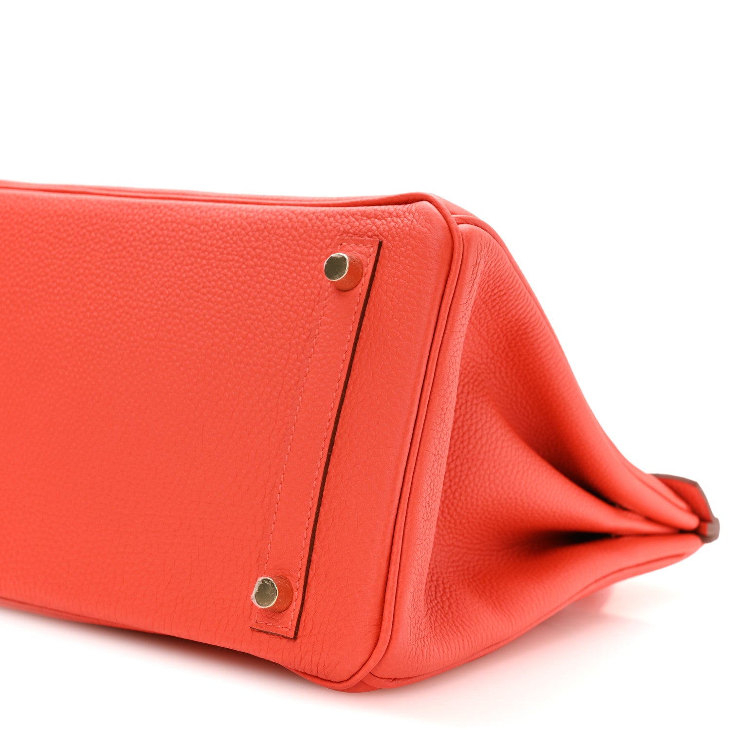 Hermes Togo Birkin 30 Capucine 10 of 11