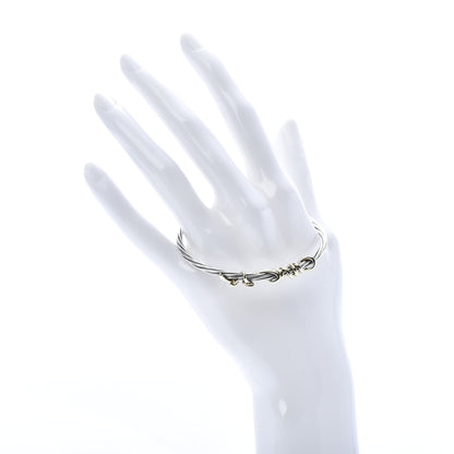 David Yurman Sterling Silver 14K Yellow Gold DY Whispers Te Amo Bracelet 2 of 6