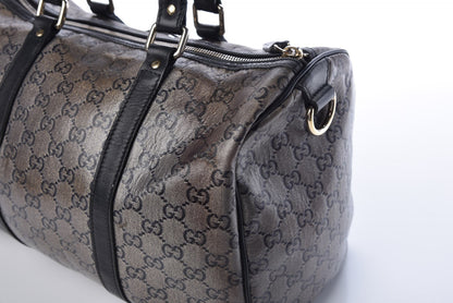 Gucci Crystal Monogram Medium Joy Boston Black 12 of 18
