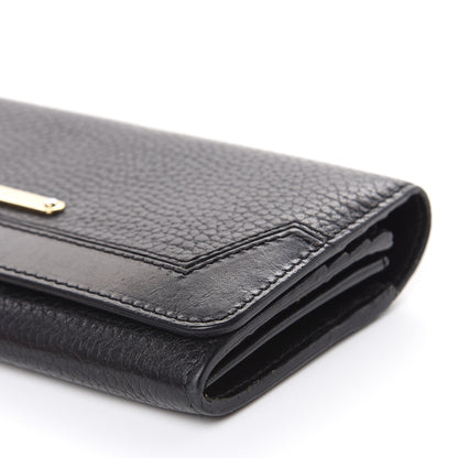 Burberry Grain Calfskin Continental Wallet Black 11 of 15