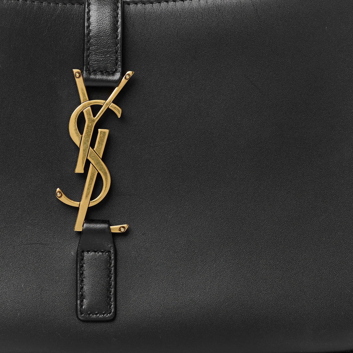 Saint Laurent Smooth Calfskin Le 5 A 7 Hobo Black 8 of 10