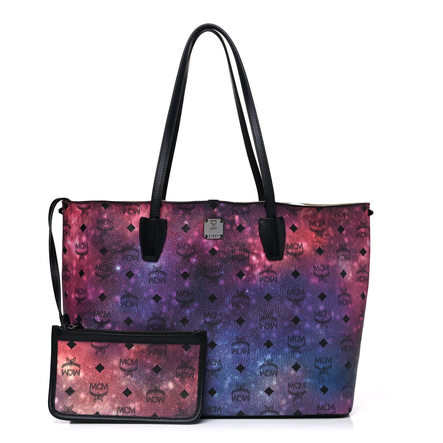Galaxy Visetos Medium Shopper Tote Multicolor