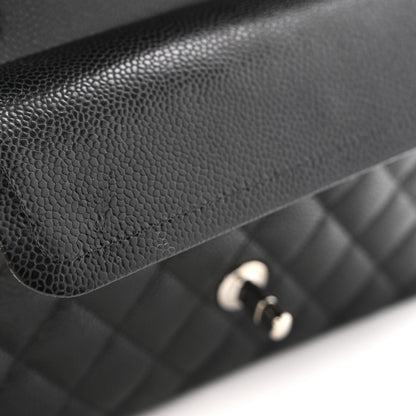 Chanel Caviar Quilted Small Double Flap Black 12 of 13