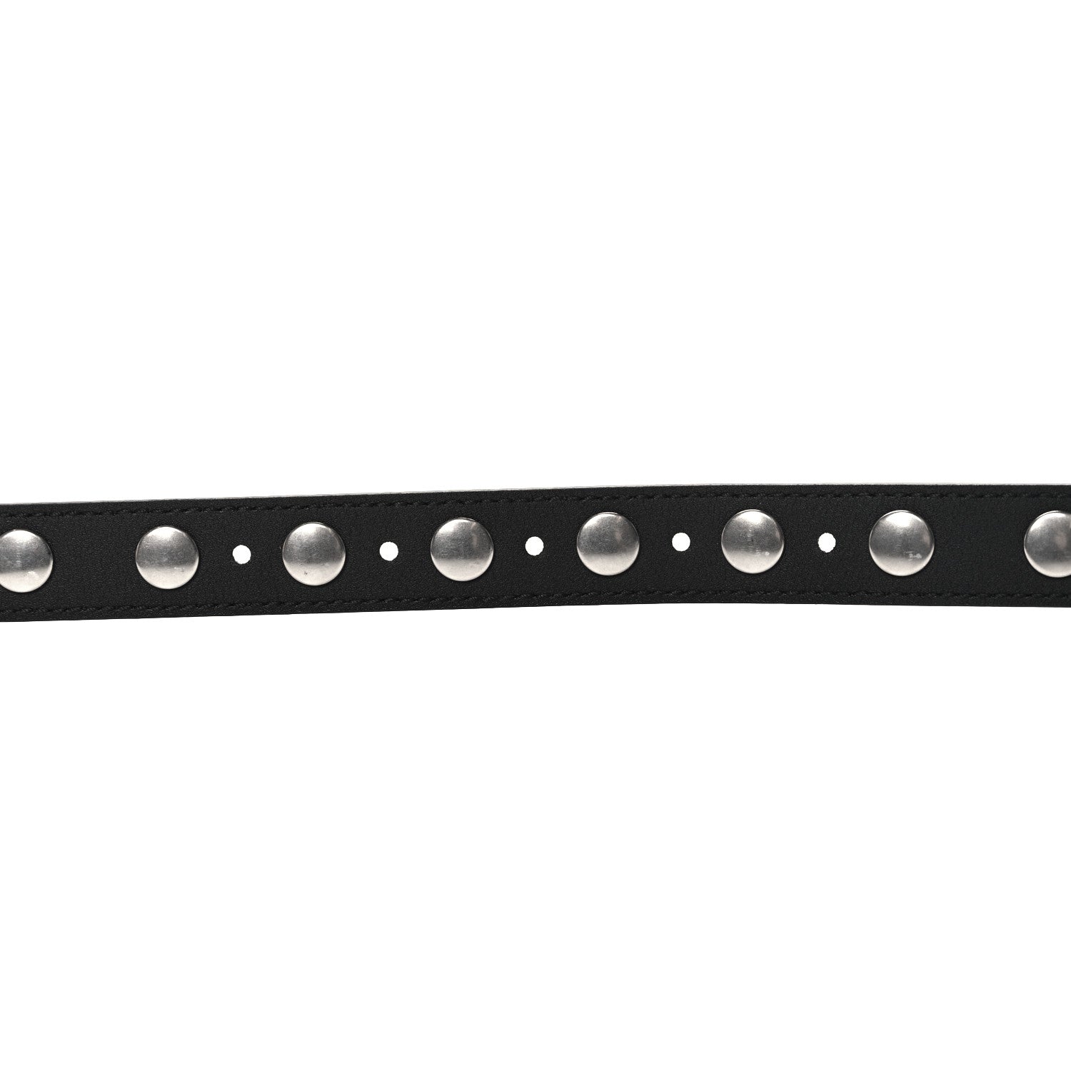 Gucci Calfskin Slim Studded Belt 85 34 Black 4 of 6