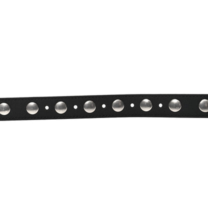 Gucci Calfskin Slim Studded Belt 85 34 Black 4 of 6
