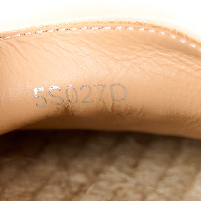 Miu Miu Camoscio Crystal Espadrilles 37 Corda 9 of 10