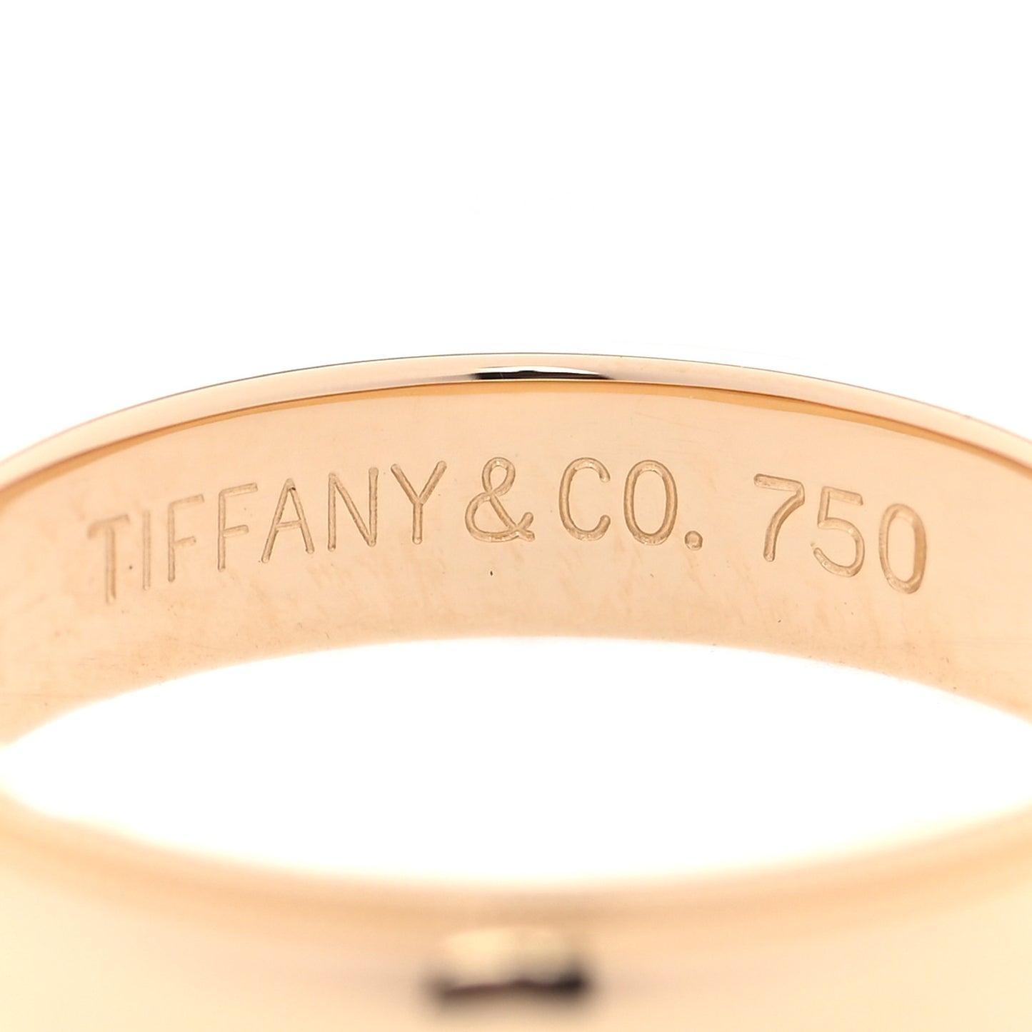 18K Yellow Gold 4mm Essential Double Milgrain Band Ring 50 5.5
