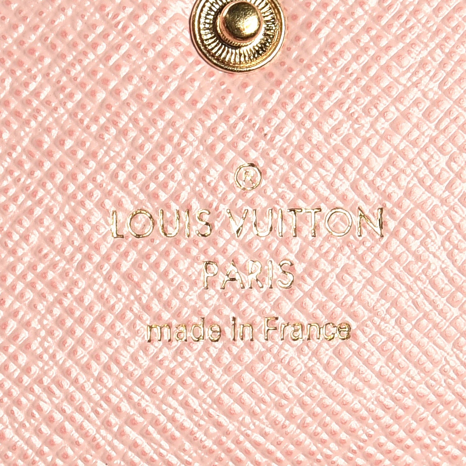 Louis Vuitton Damier Ebene Multicles 6 Key Holder Rose Ballerine 6 of 8