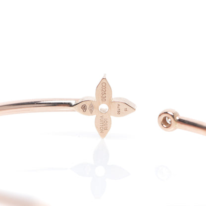 Louis Vuitton 18K Pink Gold Diamond Idylle Blossom Twist Bracelet 3 of 4