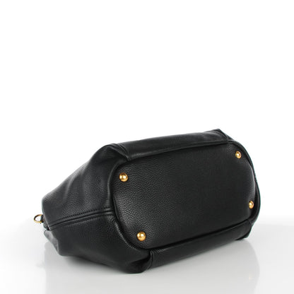 Prada Vitello Daino Shoulder Bag Nero Black 4 of 8