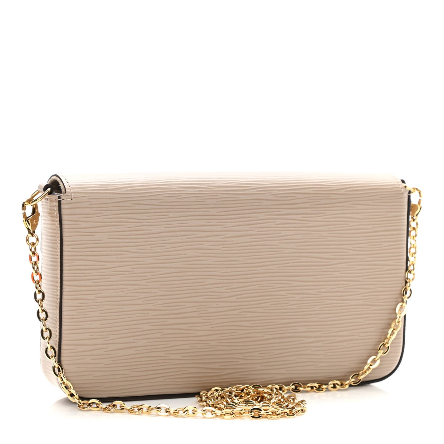 Epi Felicie Pochette Chain Wallet Galet