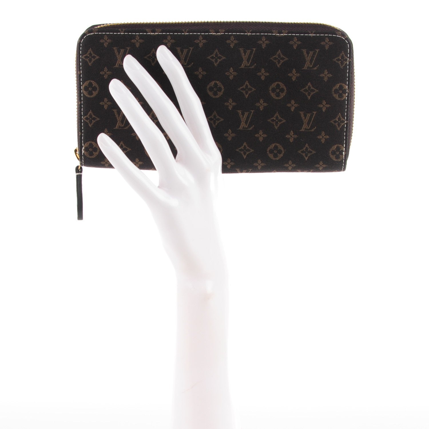 Louis Vuitton Monogram Idylle Zippy Wallet Fusain 2 of 8