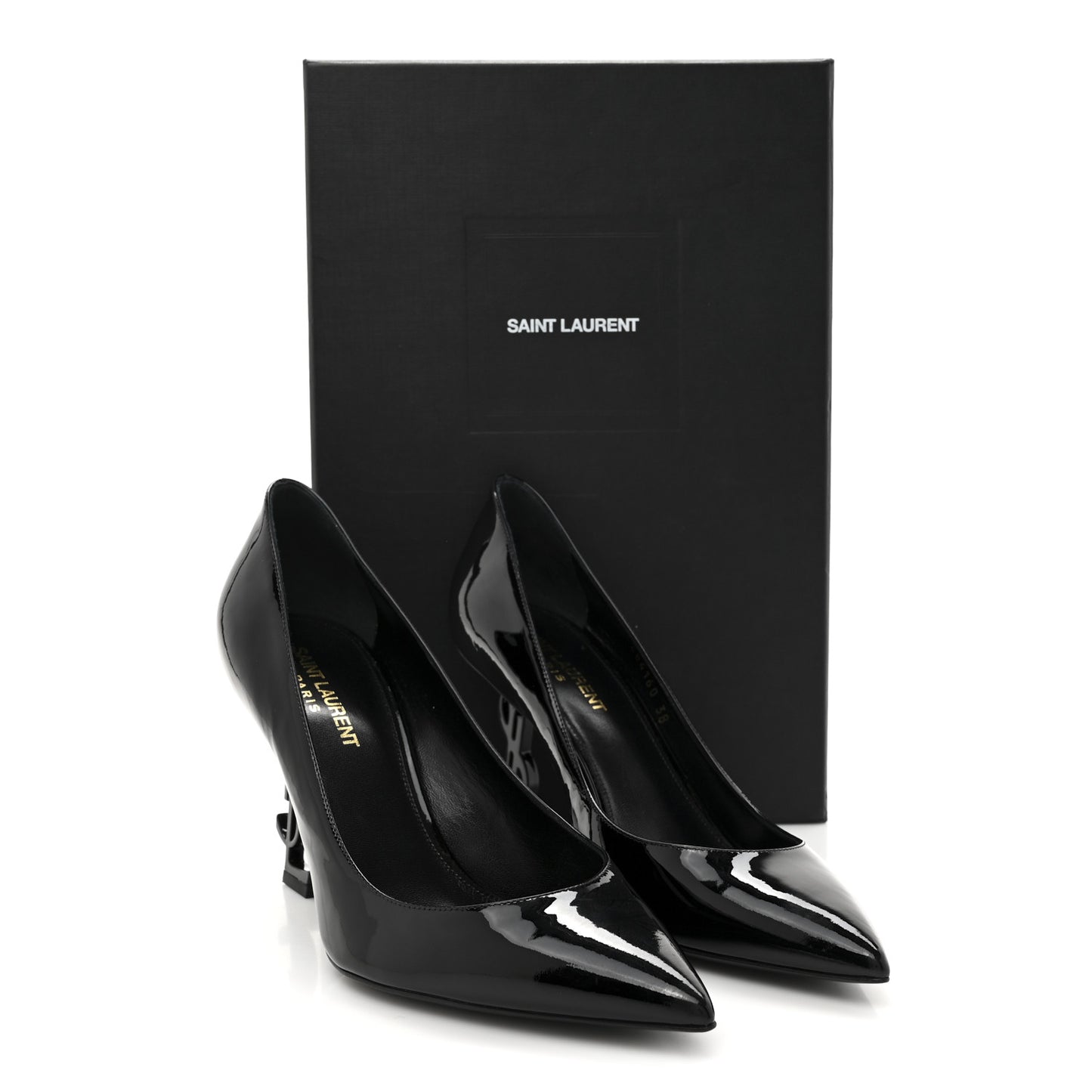 Patent Opyum 85 Pumps 38 Black