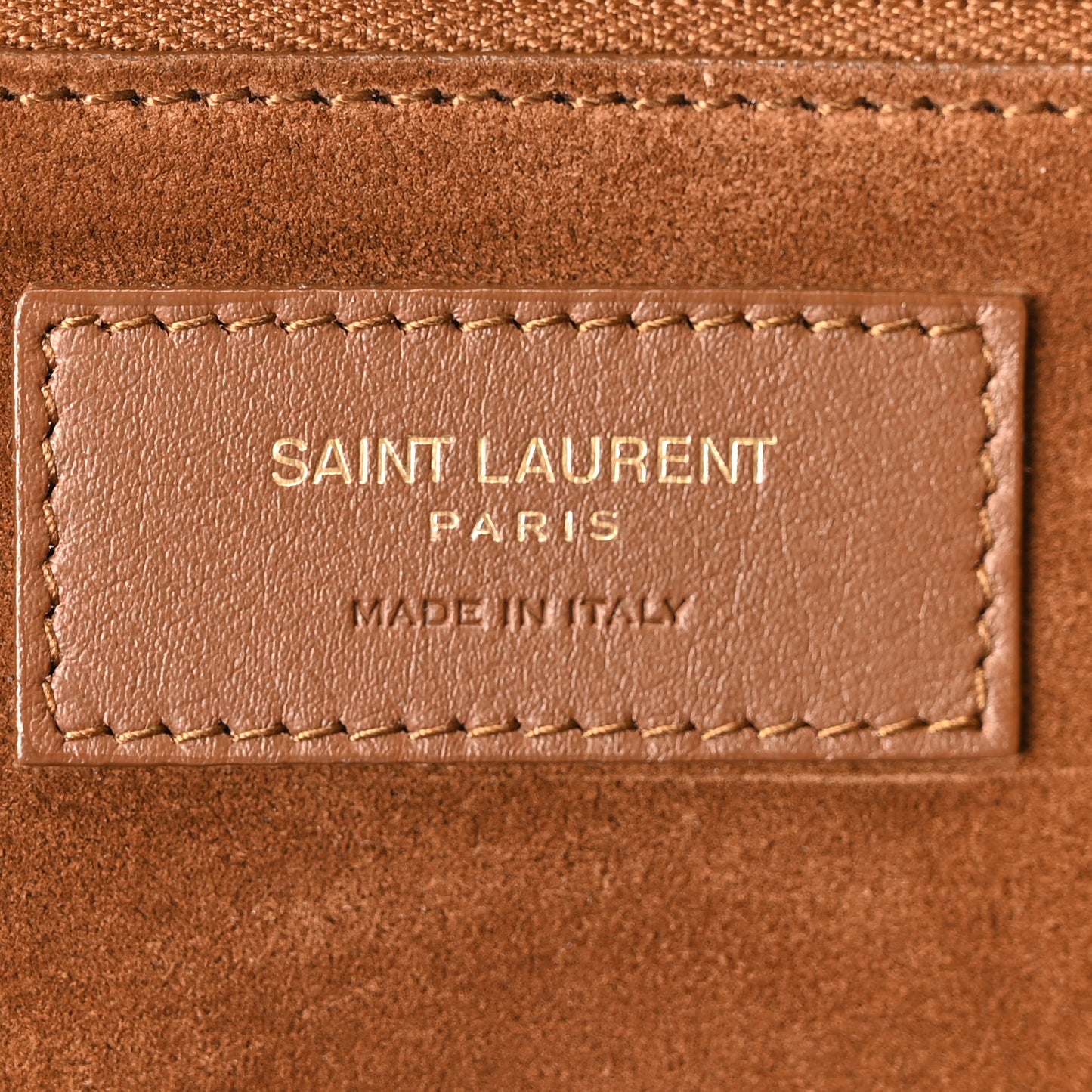 Suede Bea Tote Golden Leaf