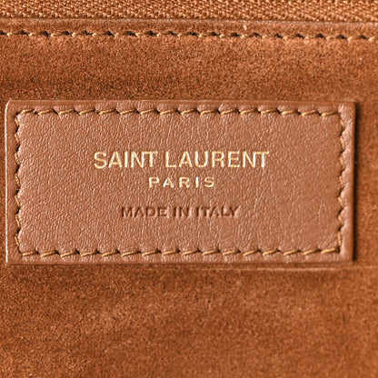 Saint Laurent Suede Bea Tote Golden Leaf 6 of 10