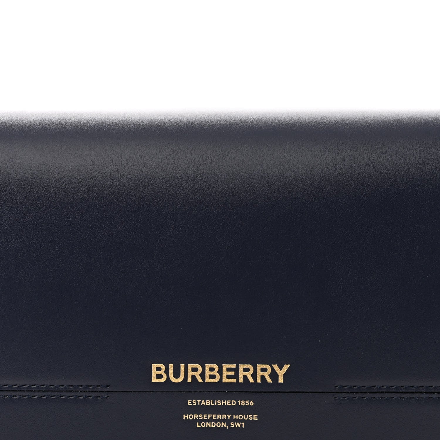 Burberry Smooth Calfskin Mini Grace Bag Regency Blue 8 of 11