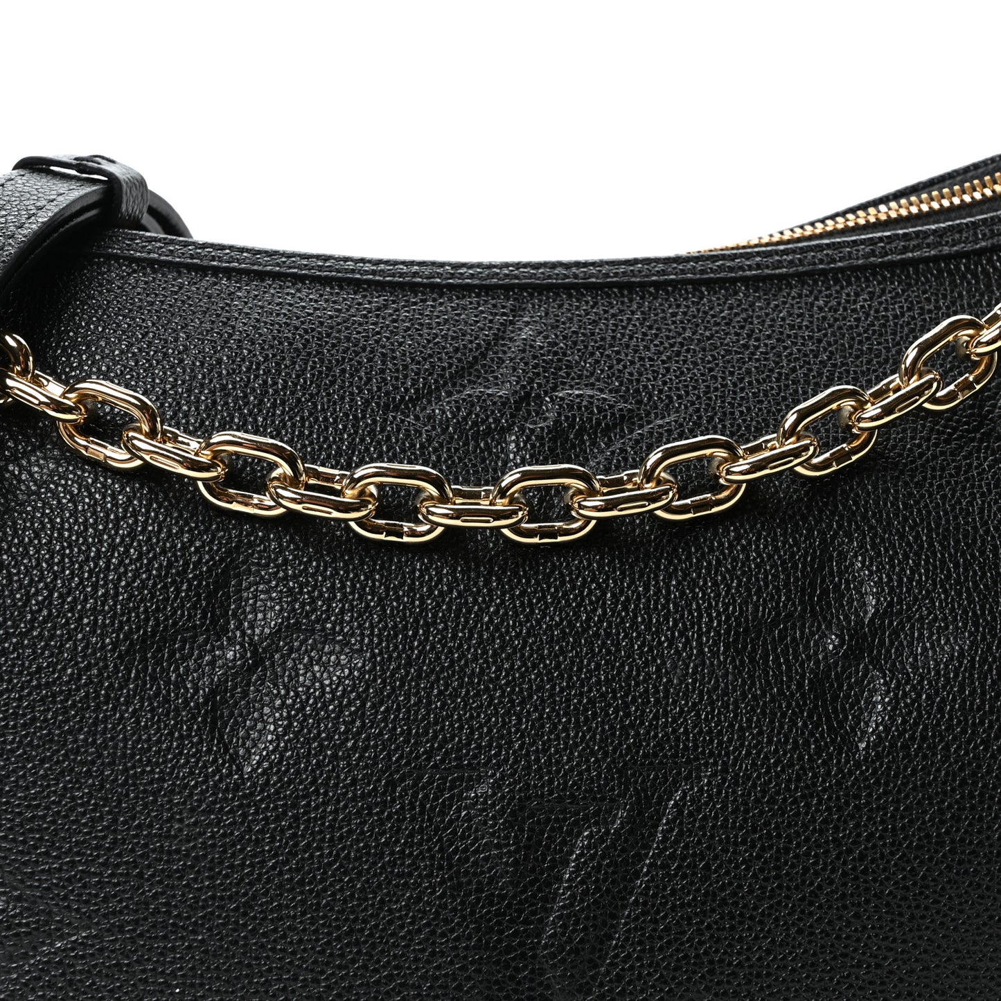 Empreinte Monogram Giant Loop Hobo Black
