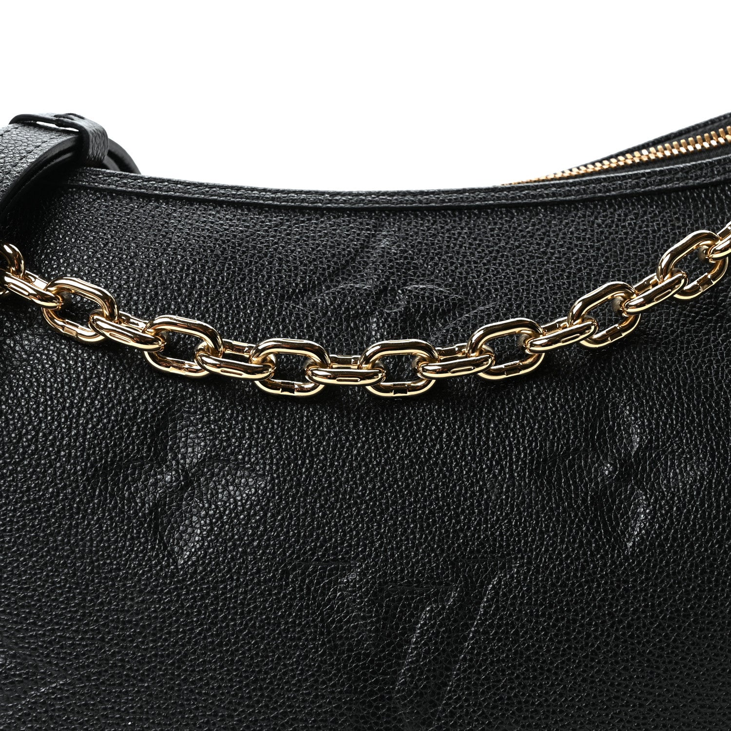Louis Vuitton Empreinte Monogram Giant Loop Hobo Black 7 of 11