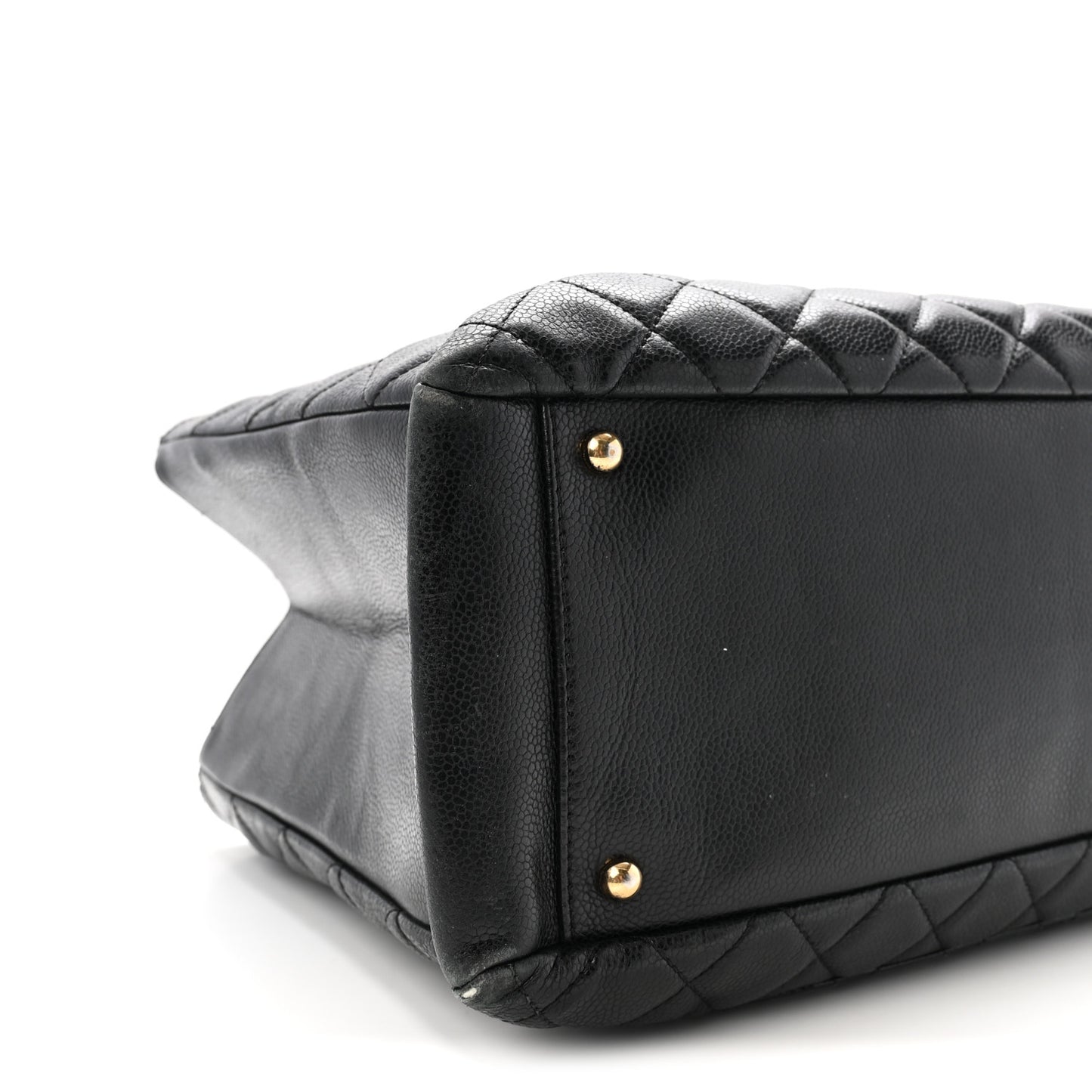 Caviar Quilted XL Grand Shopping Tote GST Black