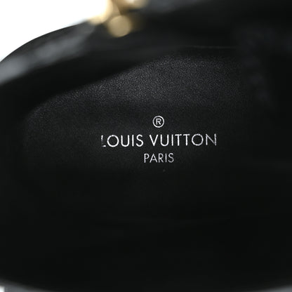 Louis Vuitton Glazed Calfskin Midtown Ankle Boots 40 Black 6 of 7