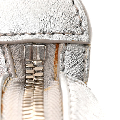 Louis Vuitton Metallic Lambskin Embossed Monogram Coussin PM Silver 11 of 16