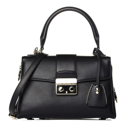 Christian Dior Calfskin Top Handle Flap Black 1 of 9