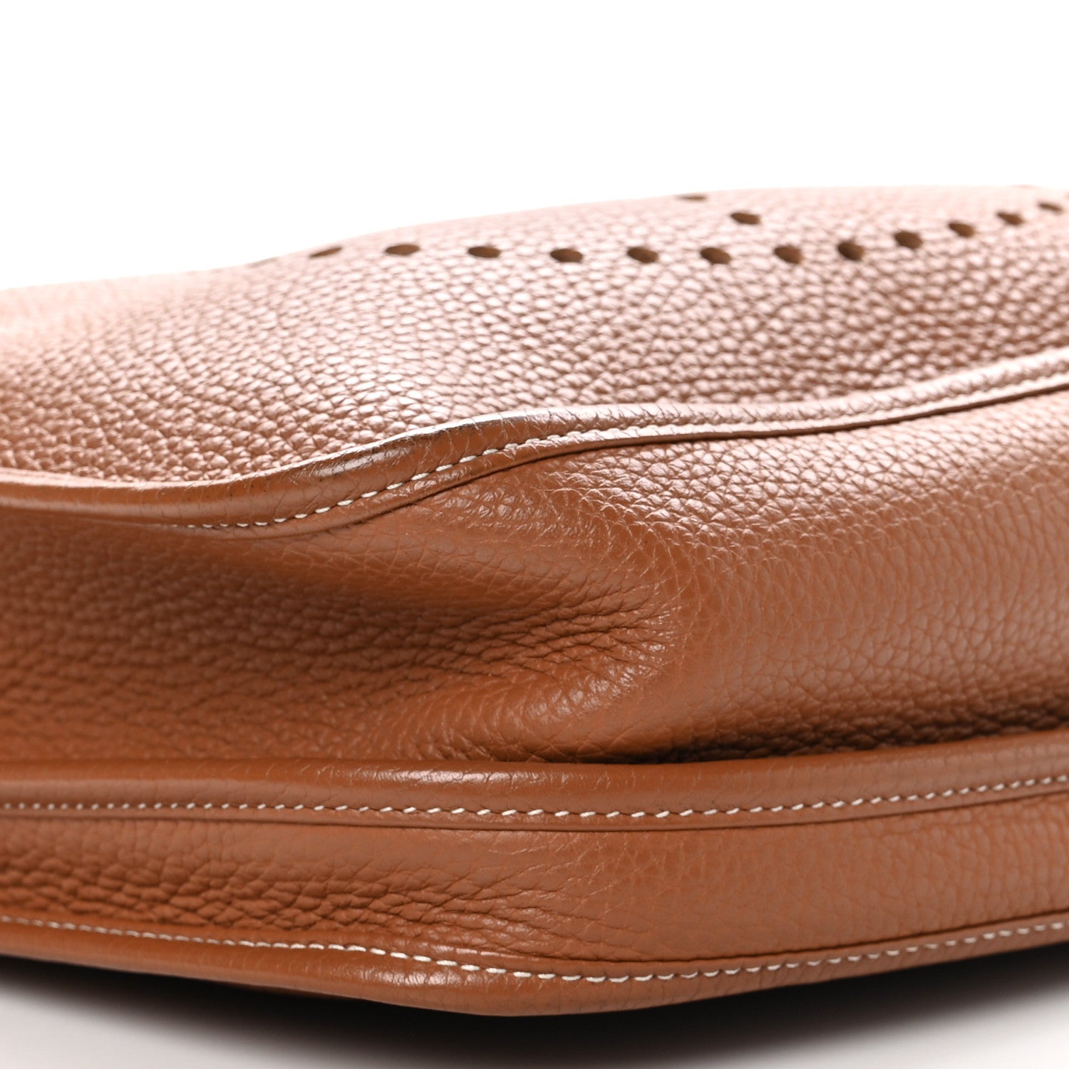 Hermes Taurillon Clemence Evelyne III PM Gold 9 of 11