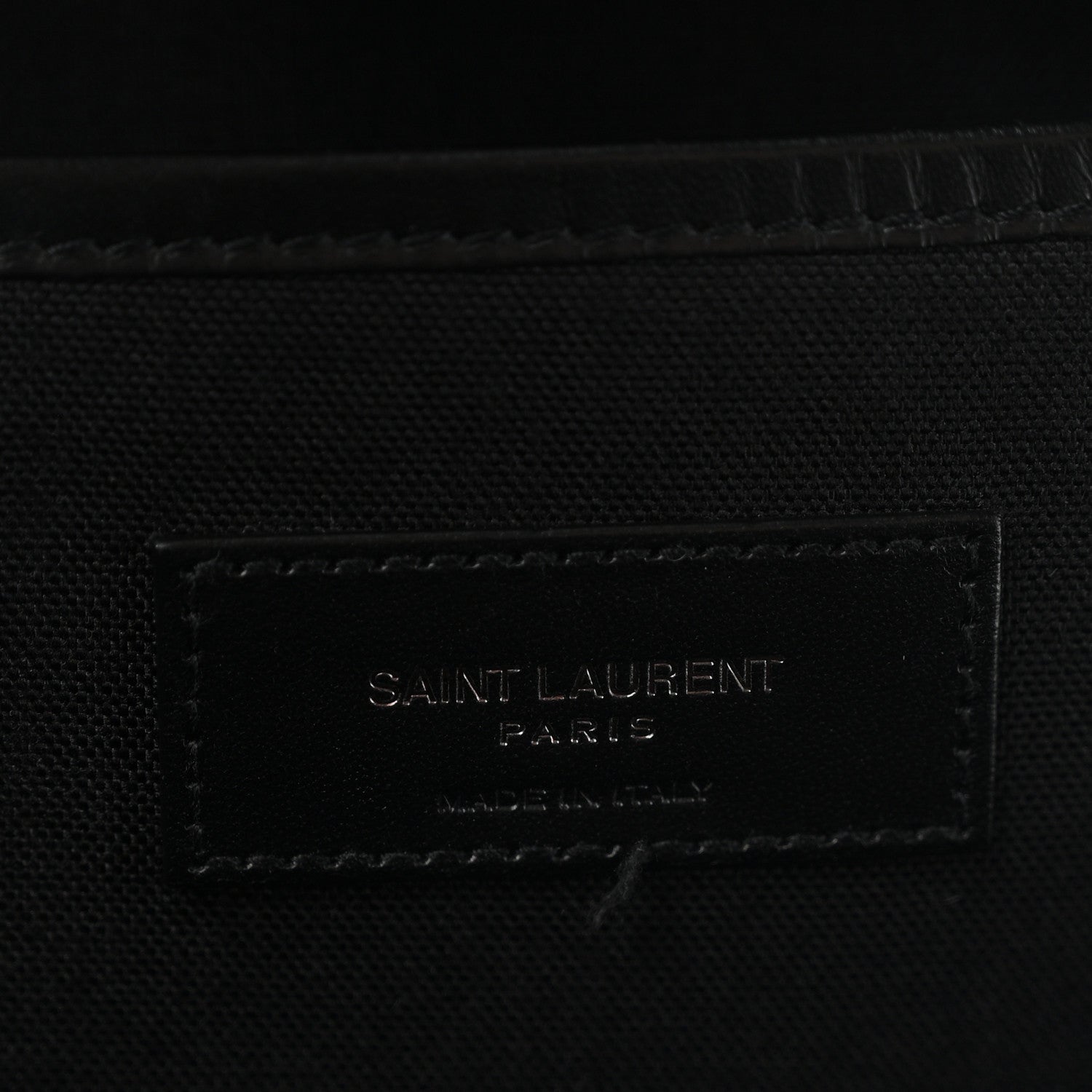 Saint Laurent Nylon City Backpack Black 5 of 9