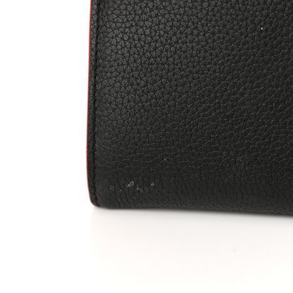 Christian Louboutin Calfskin Bettina Chain Wallet Haiiro Black 11 of 13