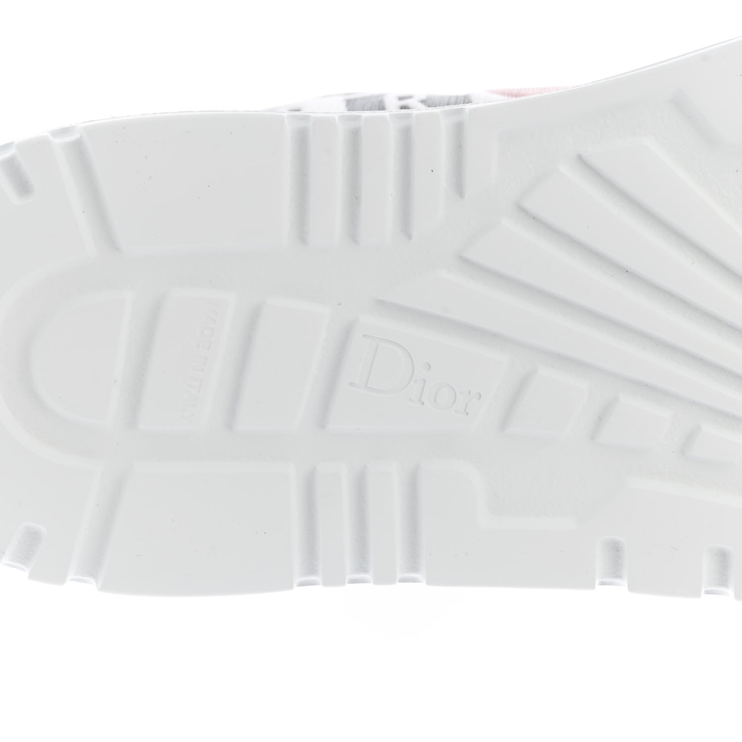 Christian Dior Nylon Mesh Dior Addict D Chess Dioramour Low Top Sneakers 40 White Multicolor 8 of 8