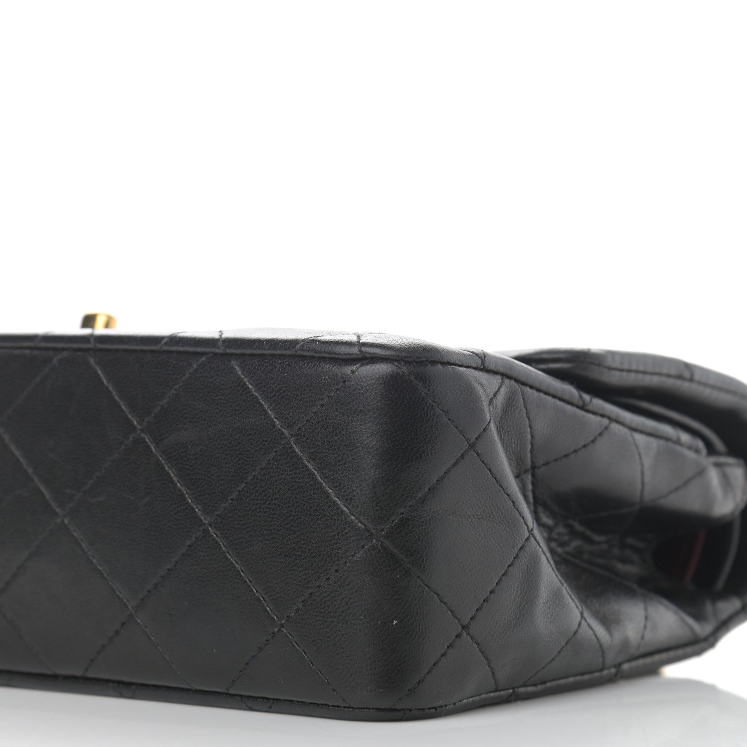 Chanel Lambskin Quilted Small Double Flap Black 11 of 15