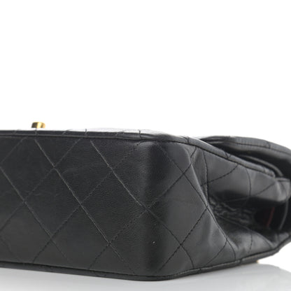 Chanel Lambskin Quilted Small Double Flap Black 11 of 15