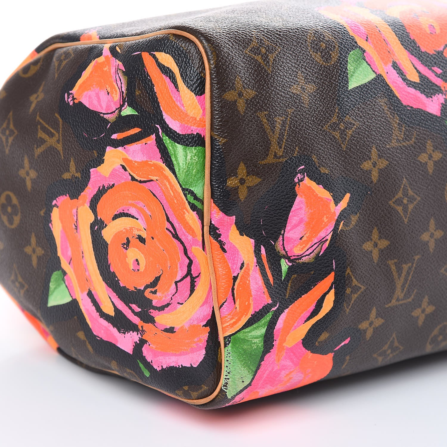 Louis Vuitton Monogram Roses Speedy 30 8 of 16