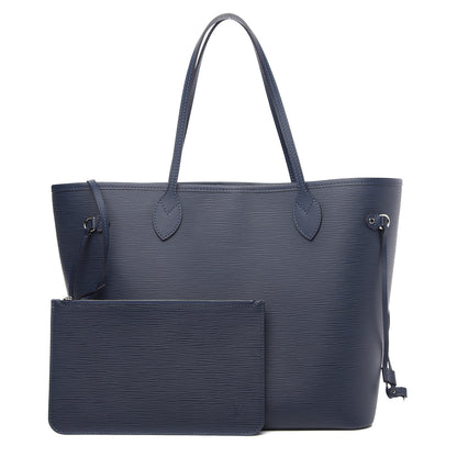 Louis Vuitton Epi Neverfull MM Indigo 1 of 9