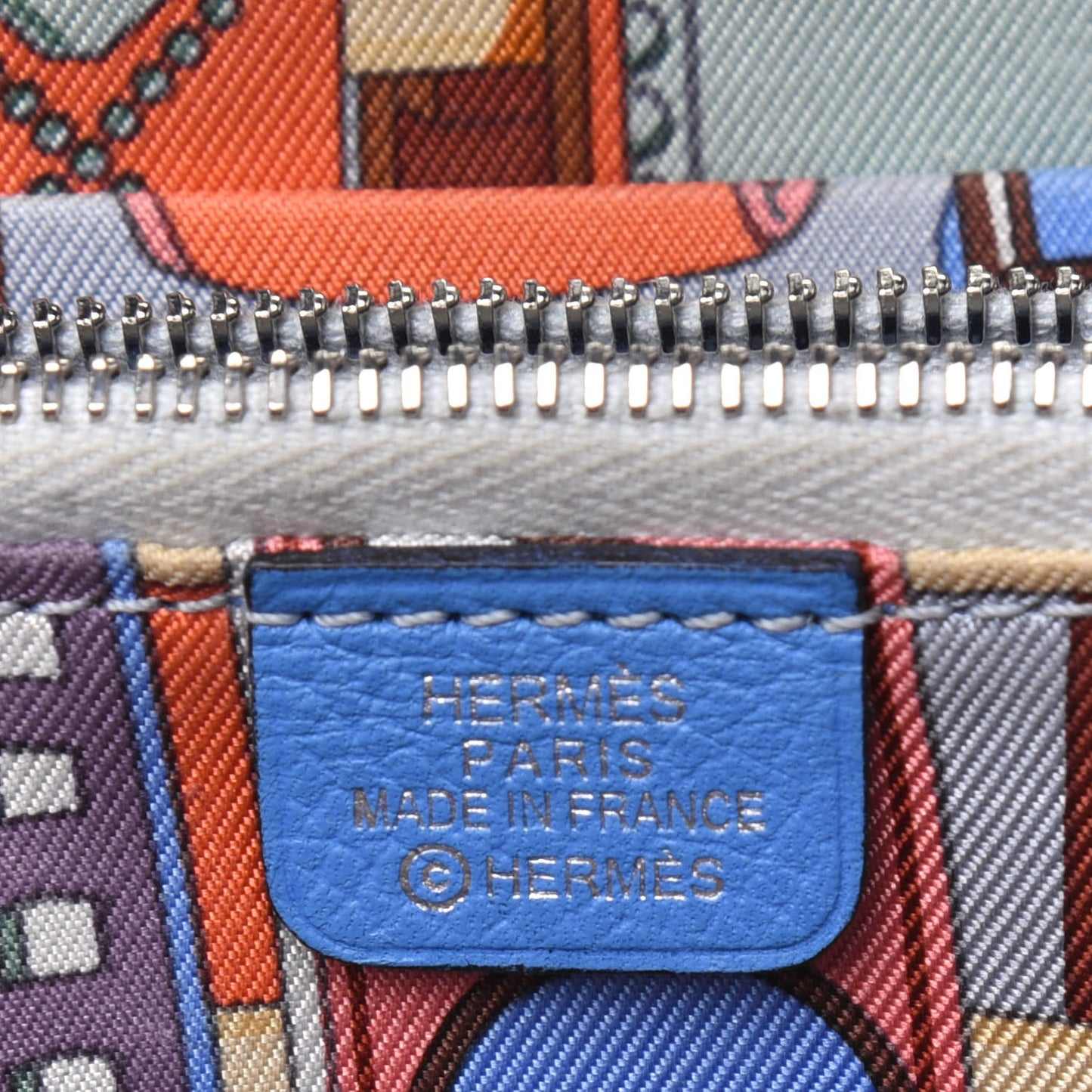 Epsom Silk'In Compact Wallet Bleu Paradis