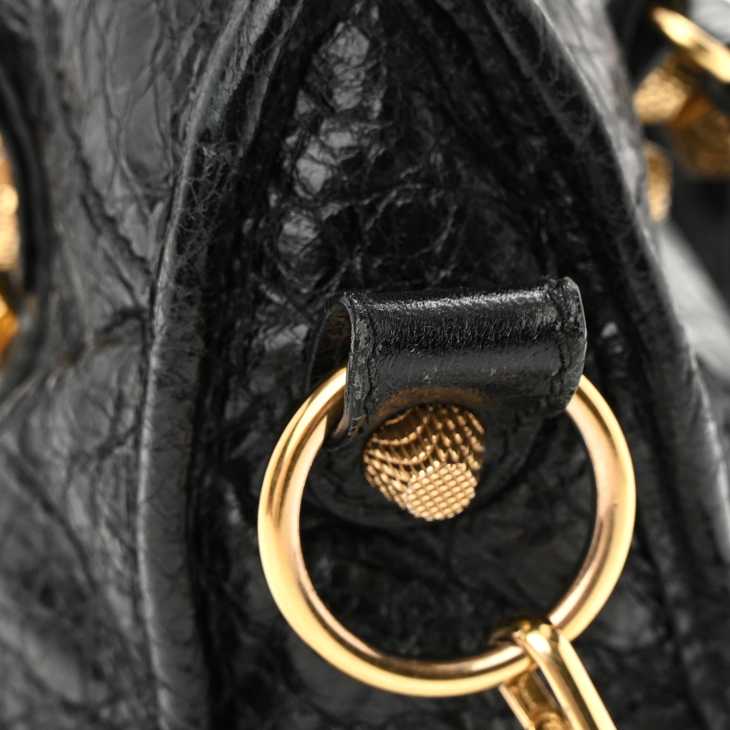 Balenciaga Agneau Giant 12 Gold Hardware Mini City Black 20 of 20