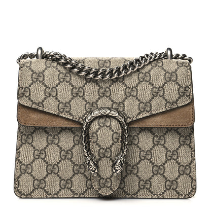 Gucci GG Supreme Monogram Mini Dionysus Shoulder Bag Taupe 1 of 11