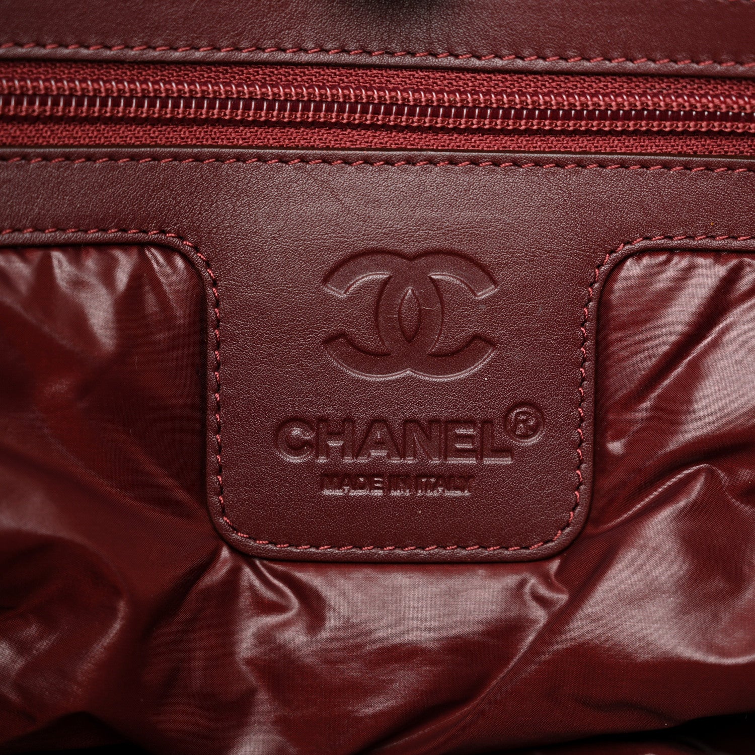 Chanel Nylon Quilted Small Coco Cocoon Tote Black 6 of 10