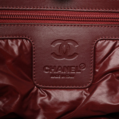 Chanel Nylon Quilted Small Coco Cocoon Tote Black 6 of 10
